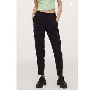 H&M pull on black pants